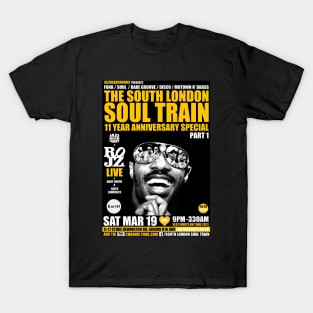 POSTER - THE SOUTH LONDON - SOUL TRAIN - ANDY SMITH T-Shirt